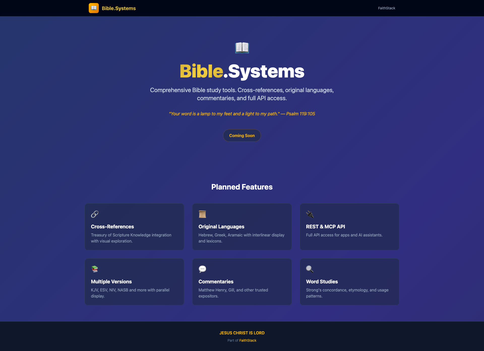 Bible.Systems