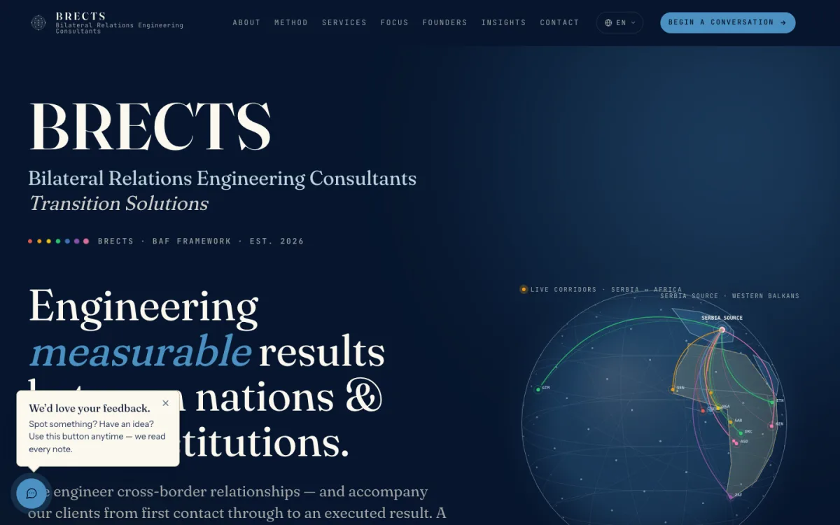 Screenshot of BRECTS